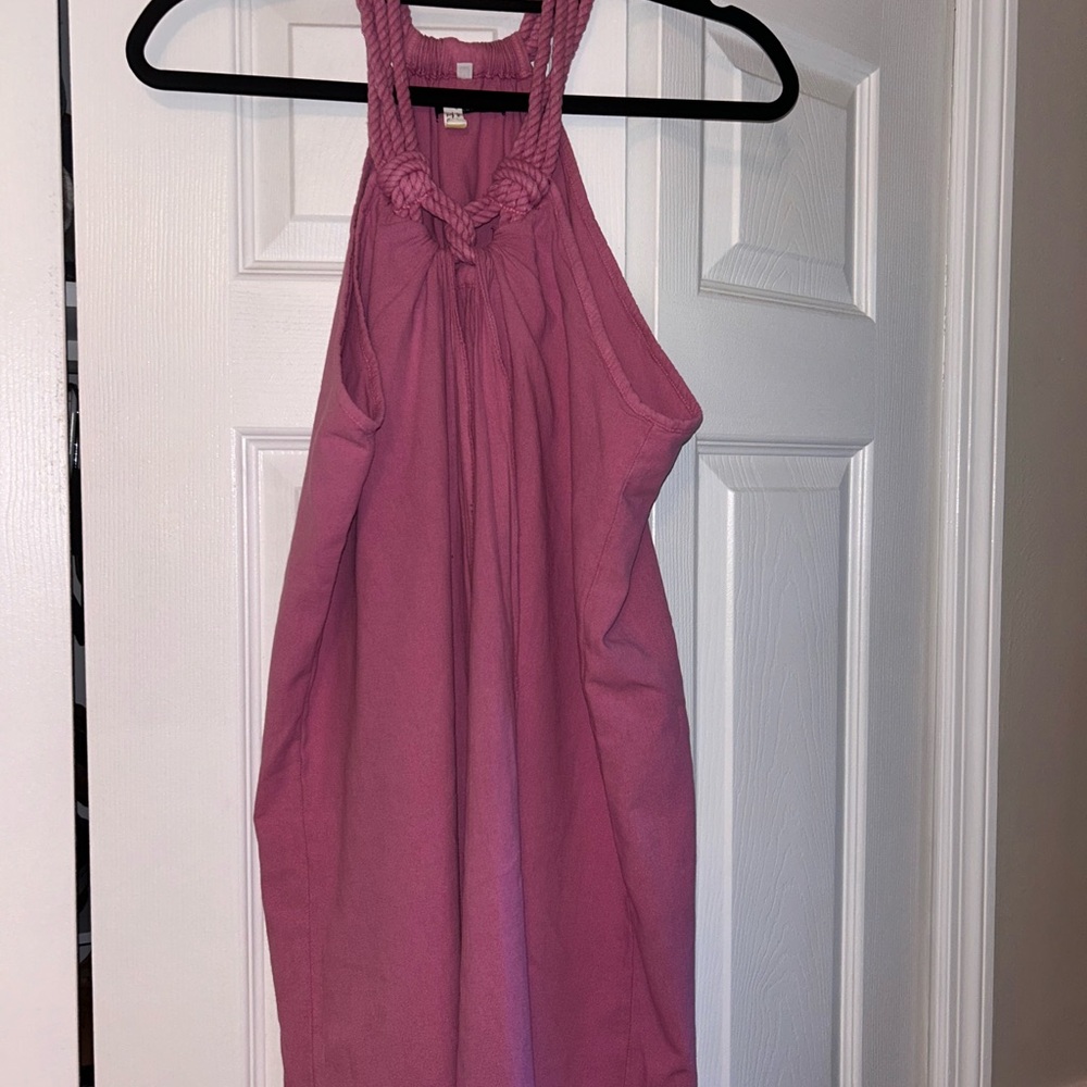 Strapless Pink Dress